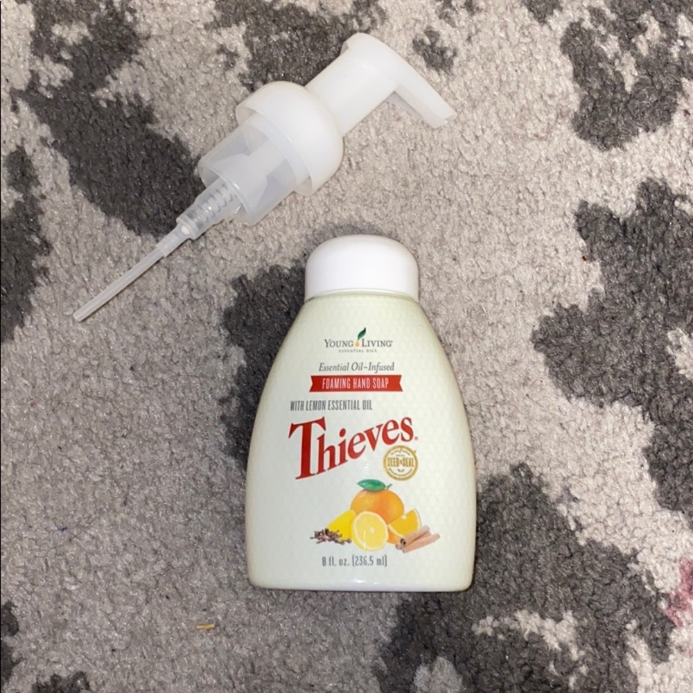 Young Living Brand new thieves hand soap